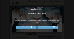 Desktop Screenshot of esvps.org